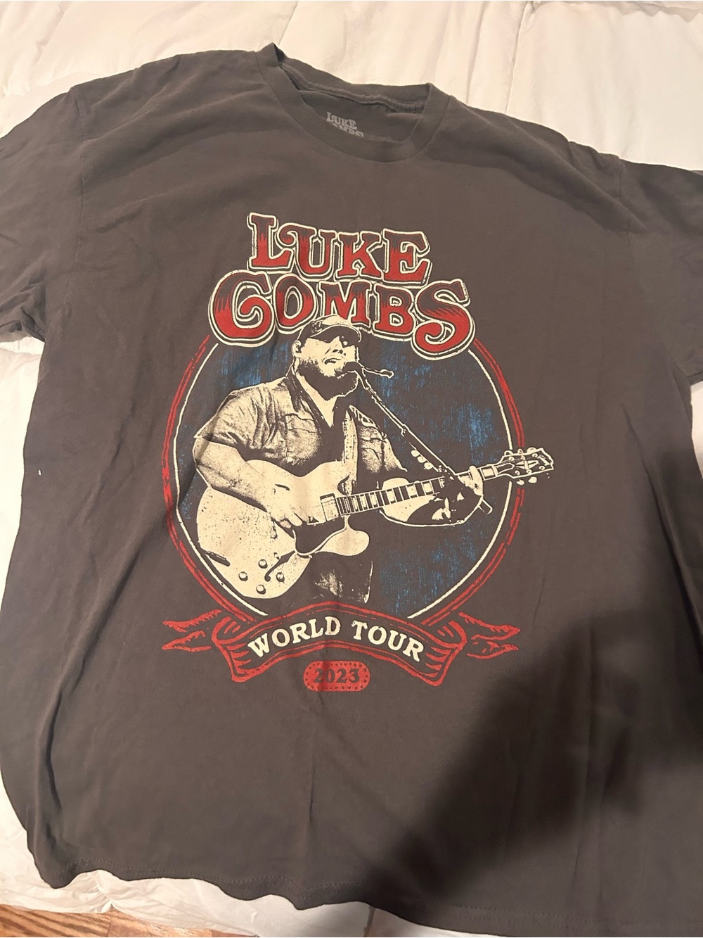 World Tour Short Sleeve Tee - Gray